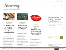 Tablet Screenshot of dietaypeso.net